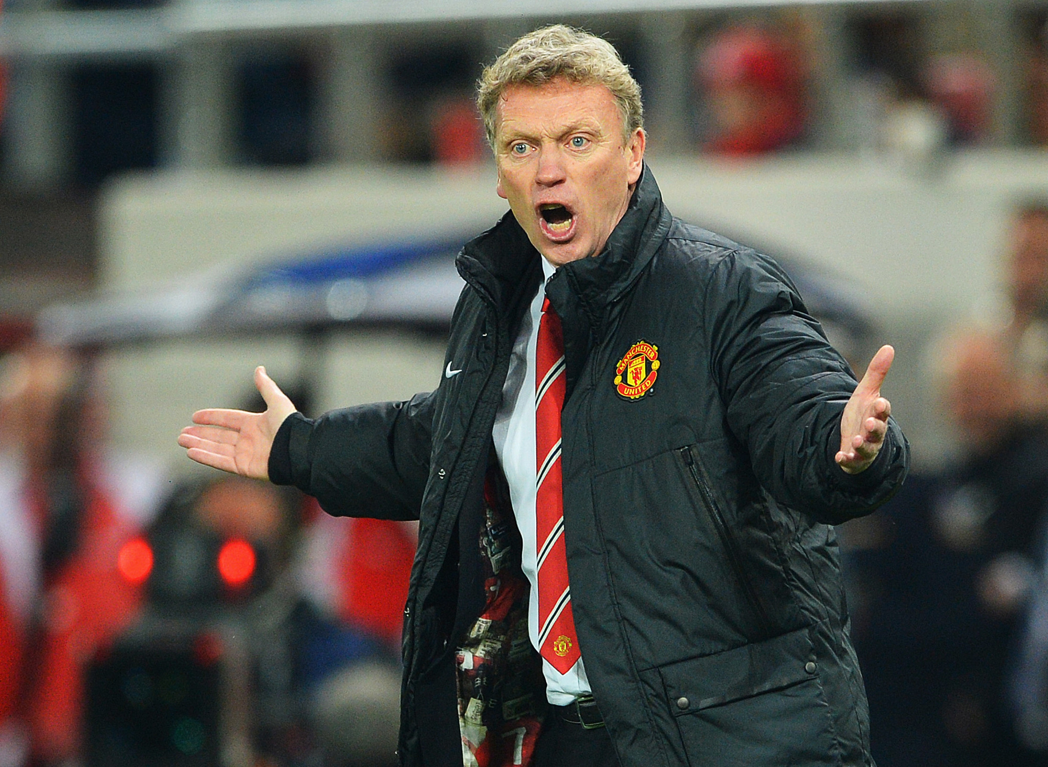 David Moyes had a miserable spell at Manchester United. /CFP