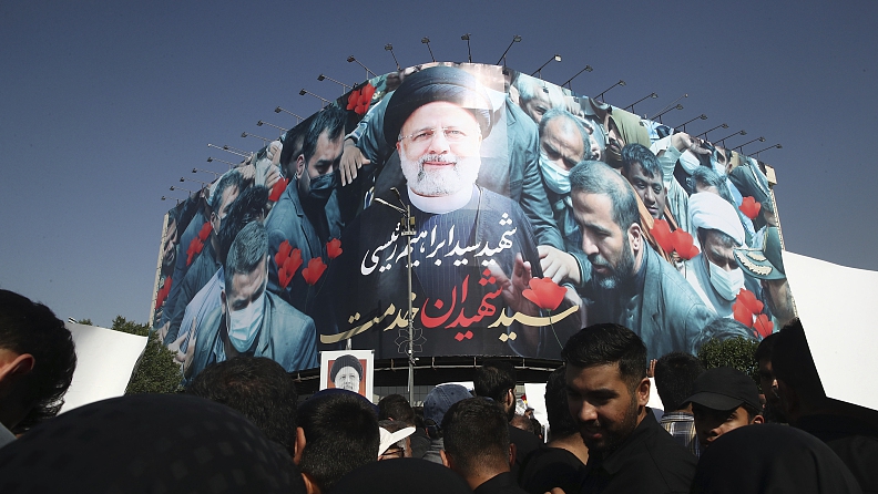 Live: Iranian President Ebrahim Raisi laid to rest after funeral