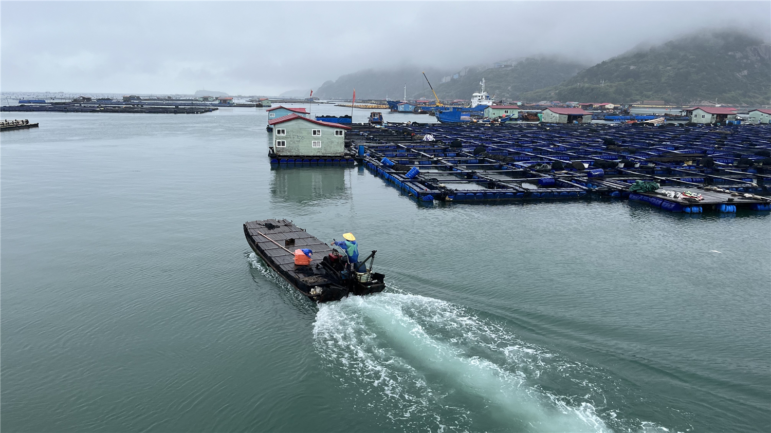 A photo taken on May 21, 2024 shows a view of Sandu'ao port in Ningde, Fujian Province, China. /CGTN