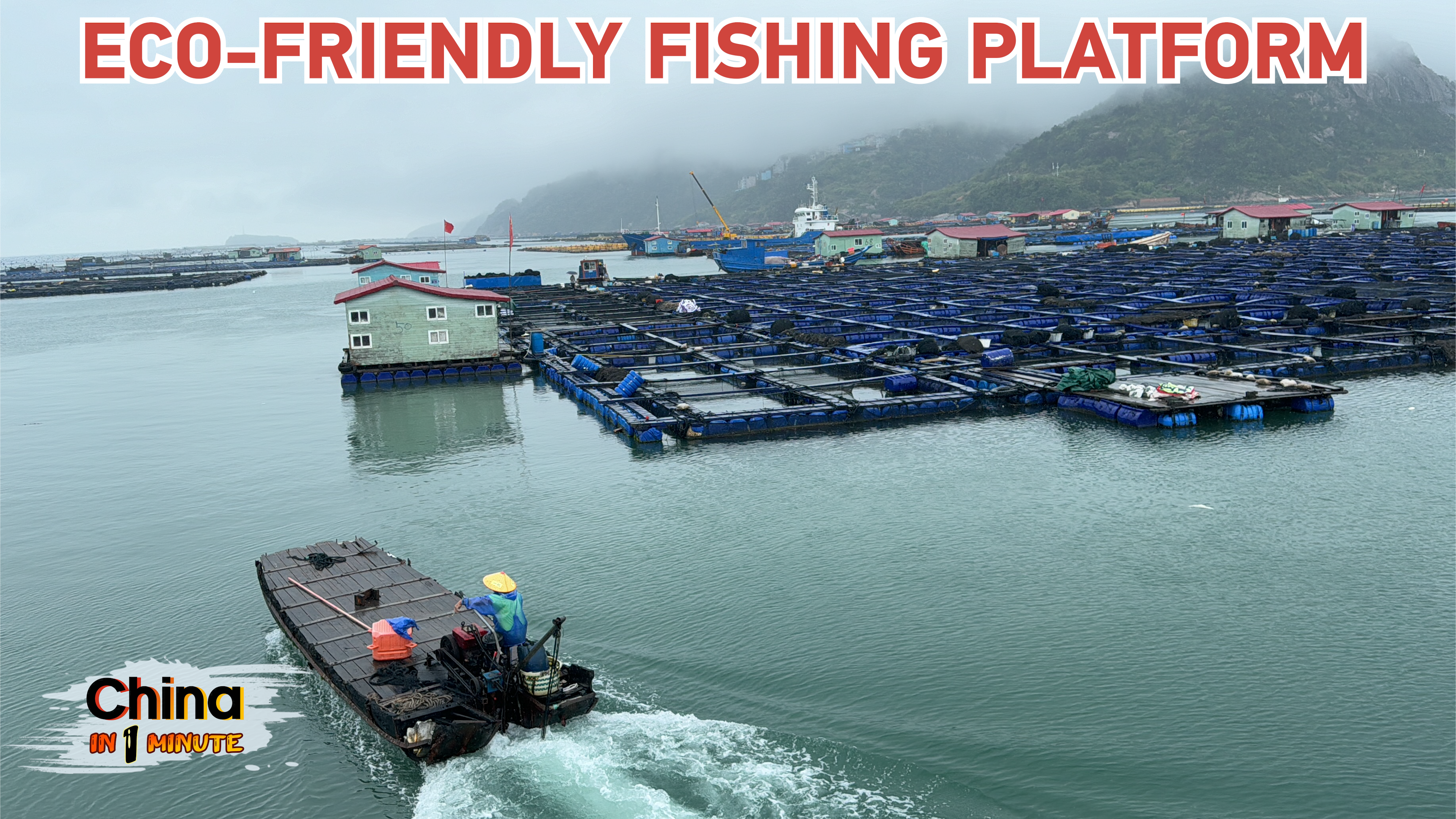 Eco-friendly fish farm in Ningde