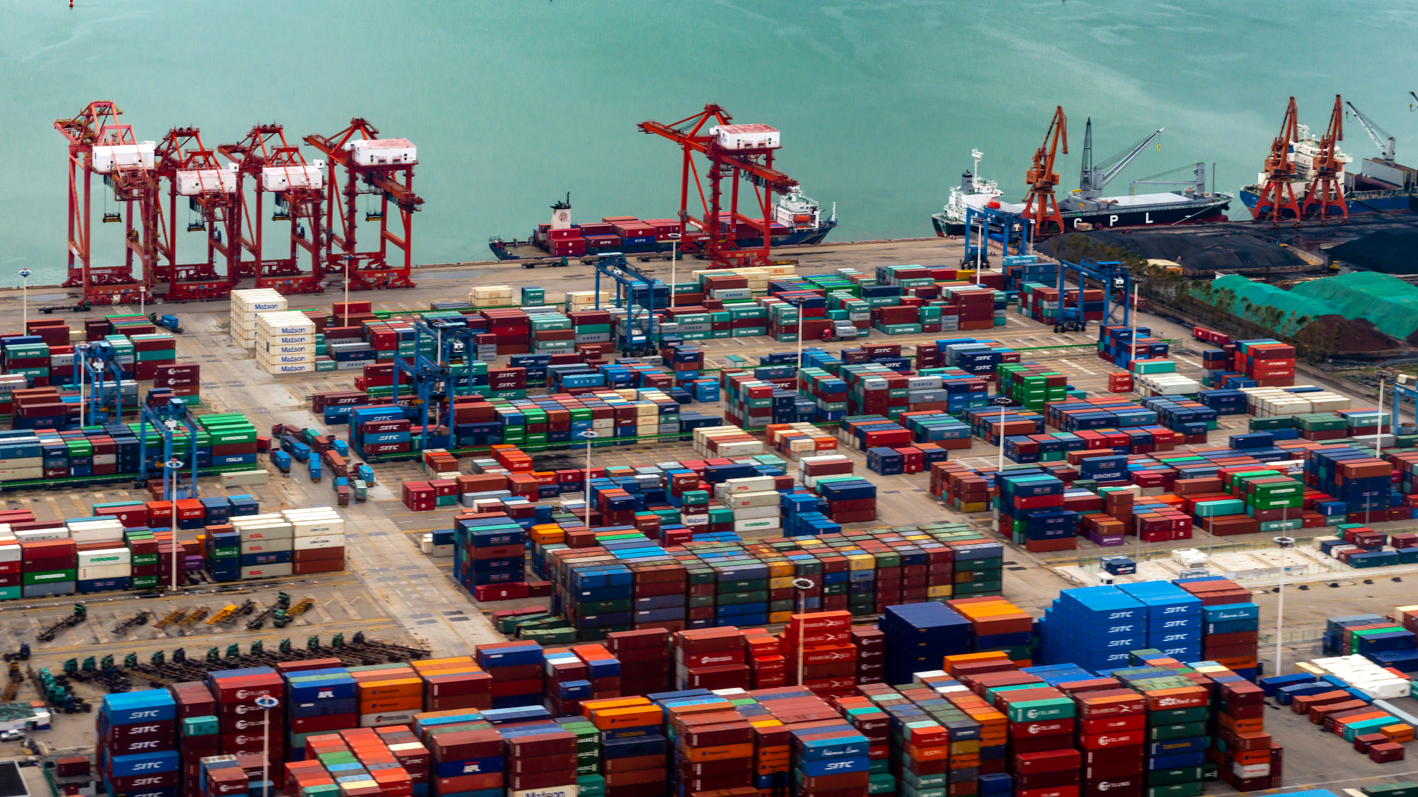 The Dongdu Port in Xiamen City, southeast China's Fujian Province, October 8, 2016. /CFP