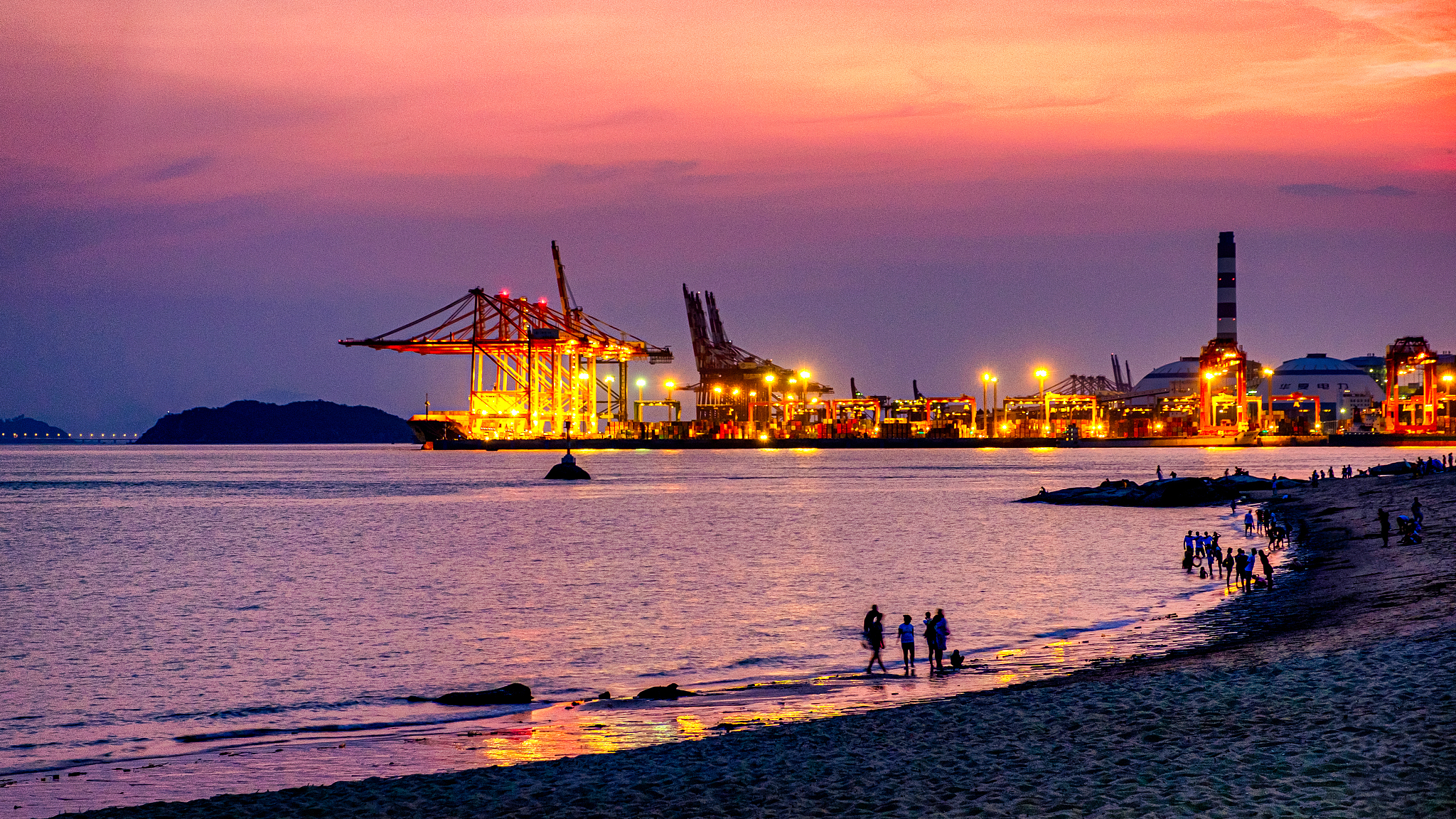 The Port of Xiamen, August 19, 2017. /CFP