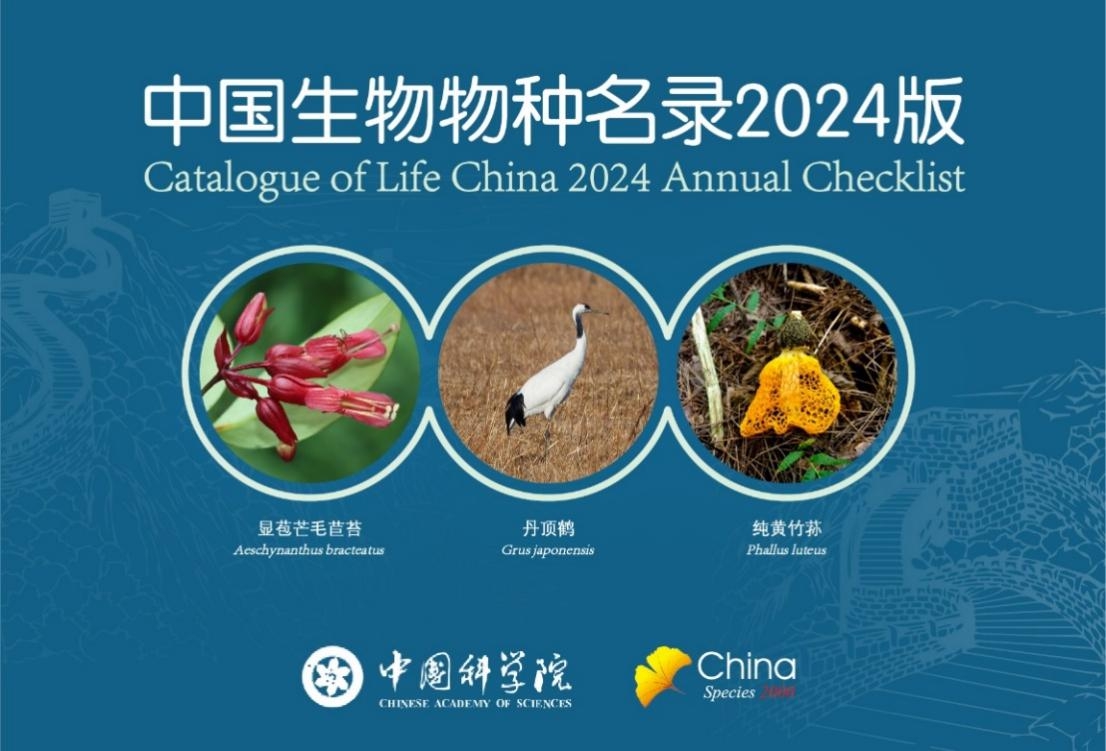 Catalogue of Life China 2024 Annual Checklist, May 22, 2024. /CMG