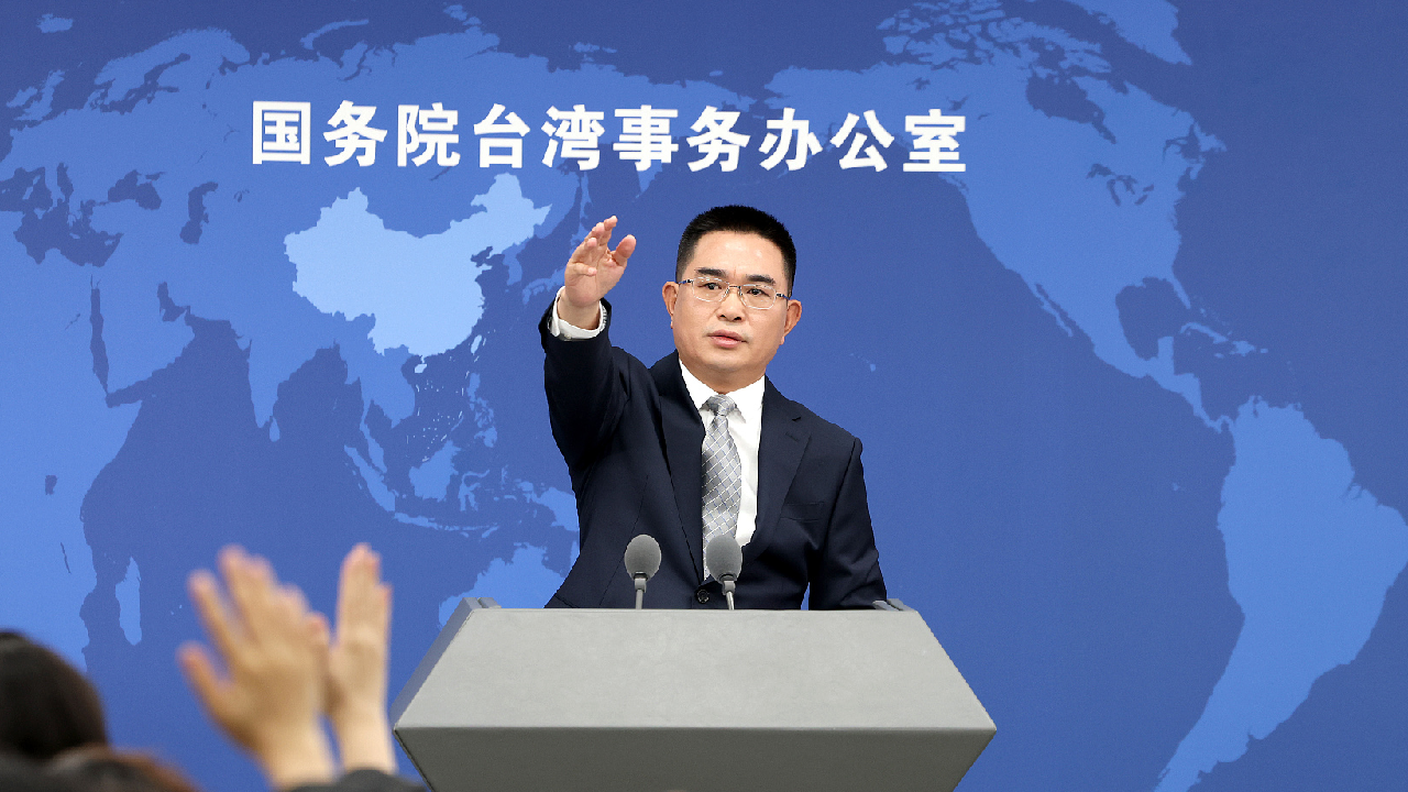 Taiwan Affairs Office says PLA drills a response to Lai's speech - CGTN
