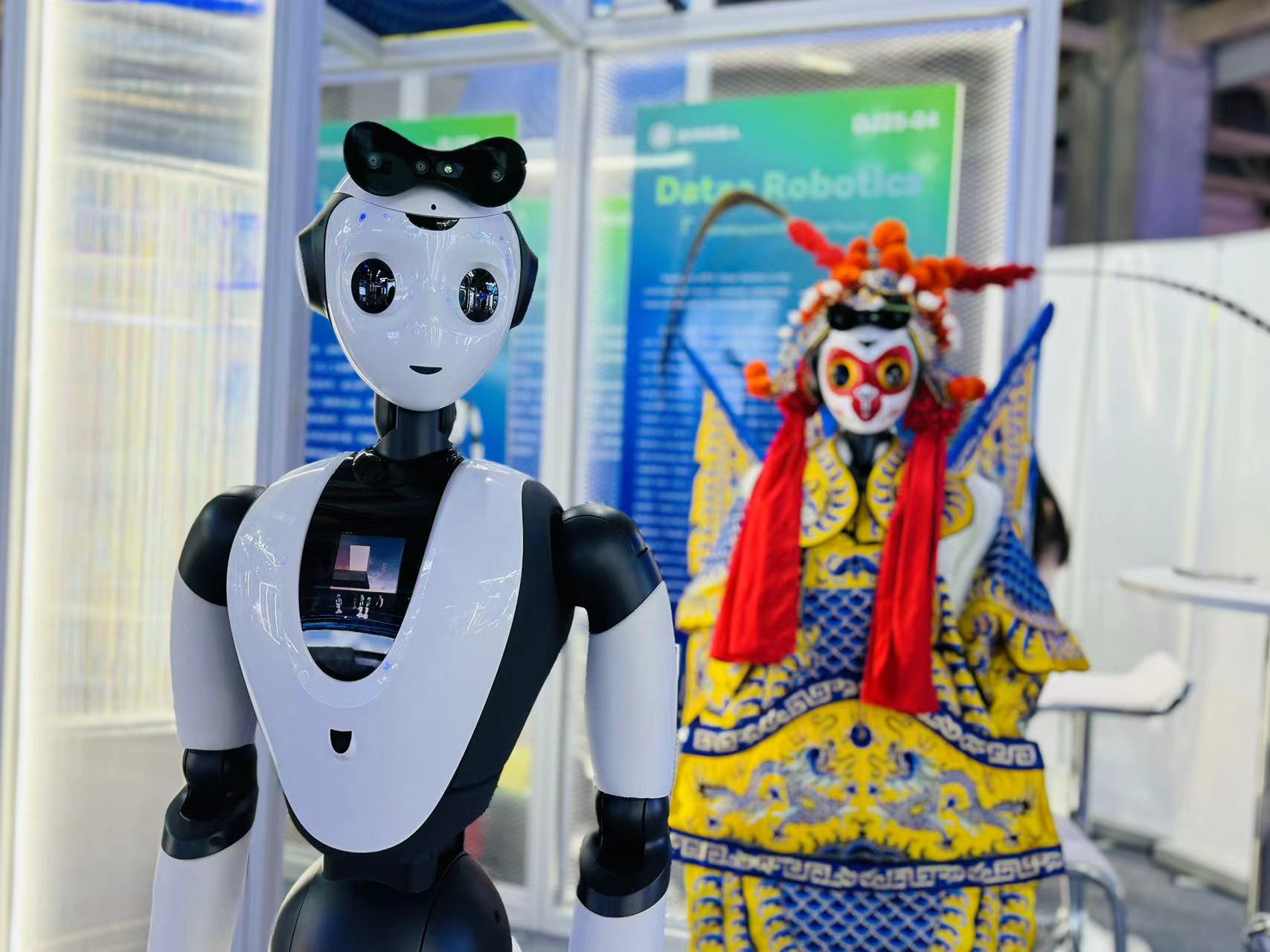 A view of an intelligent robot at the BEYOND Expo 2024, in Macao, China. /CFP
