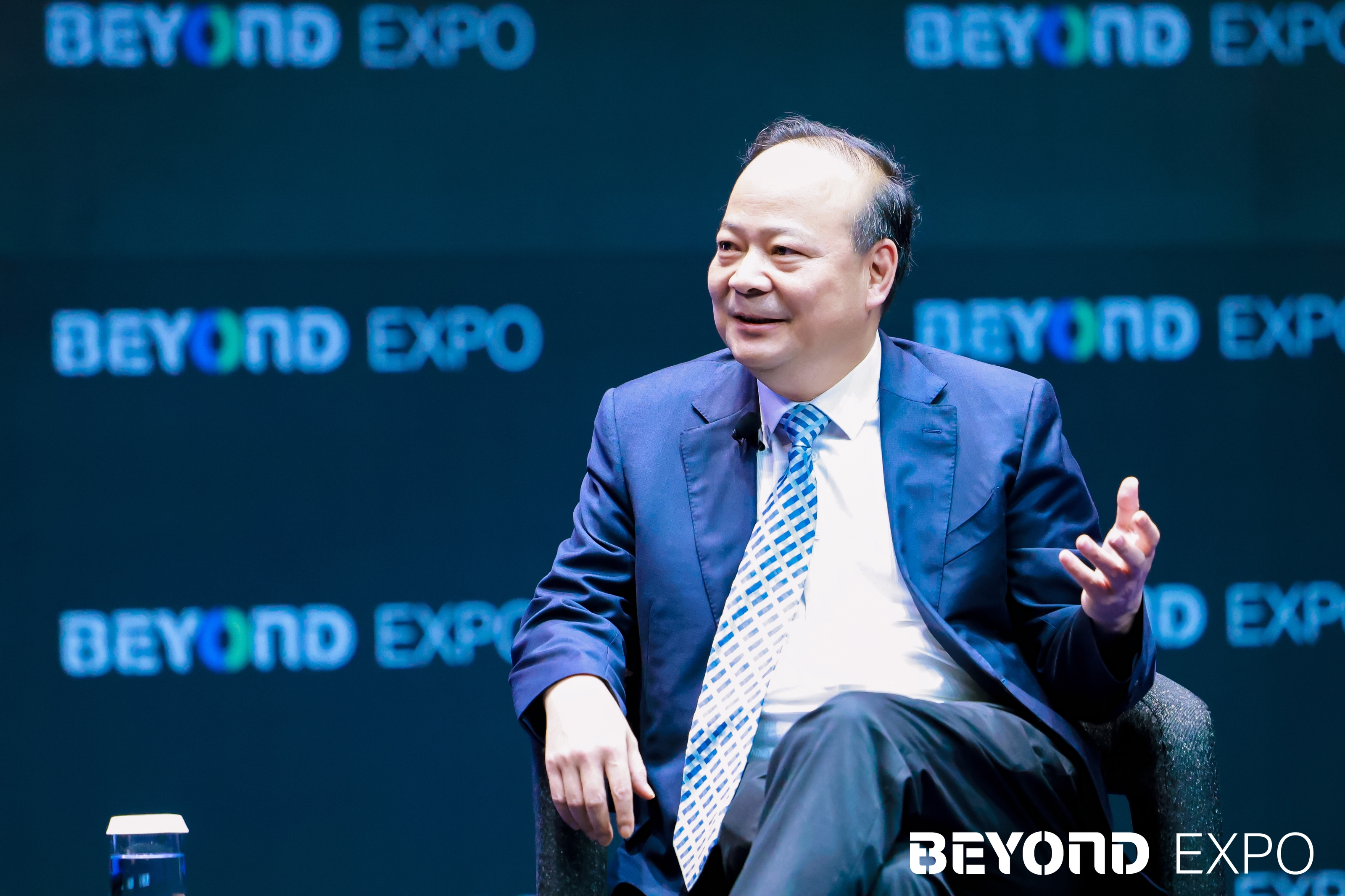 Robin Zeng, chairman and CEO of CATL, speaking at the opening ceremony of BEYOND Expo 2024, May 22, 2024. /BEYOND Expo 2024