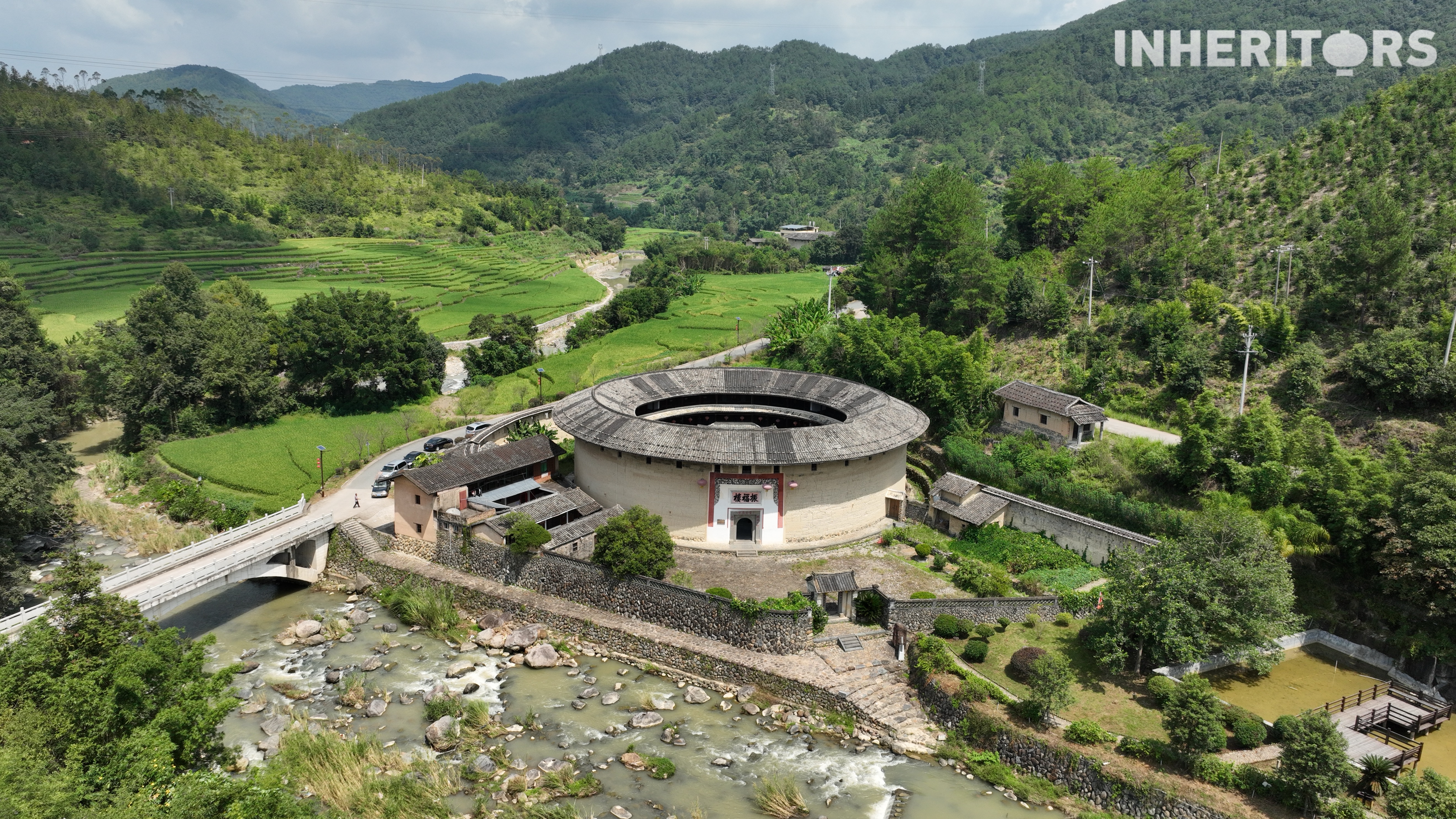 A view of a tulou residence in Fujian Province /CGTN