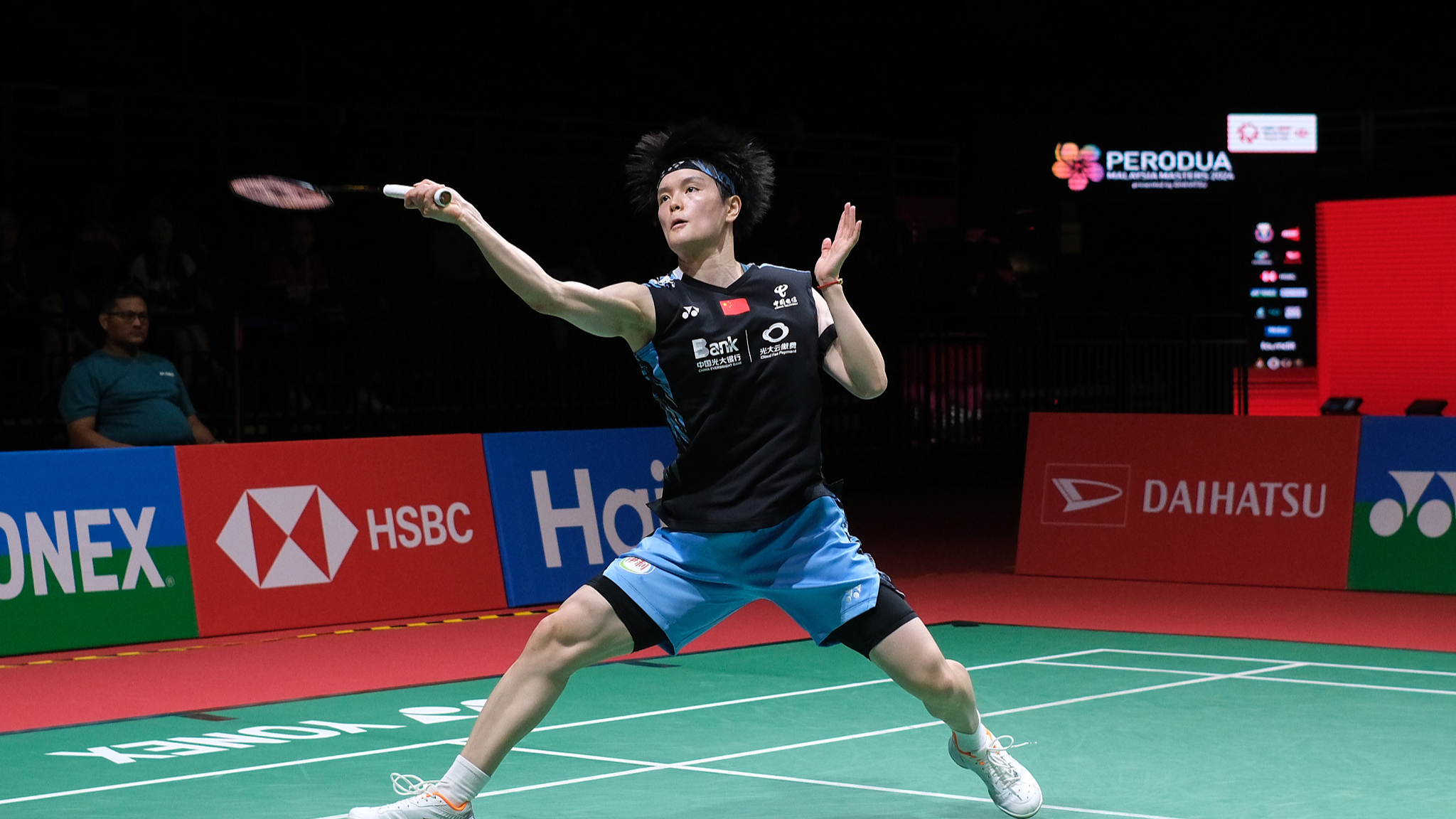 Mixed results for Chinese shuttlers at Malaysia Masters quarters