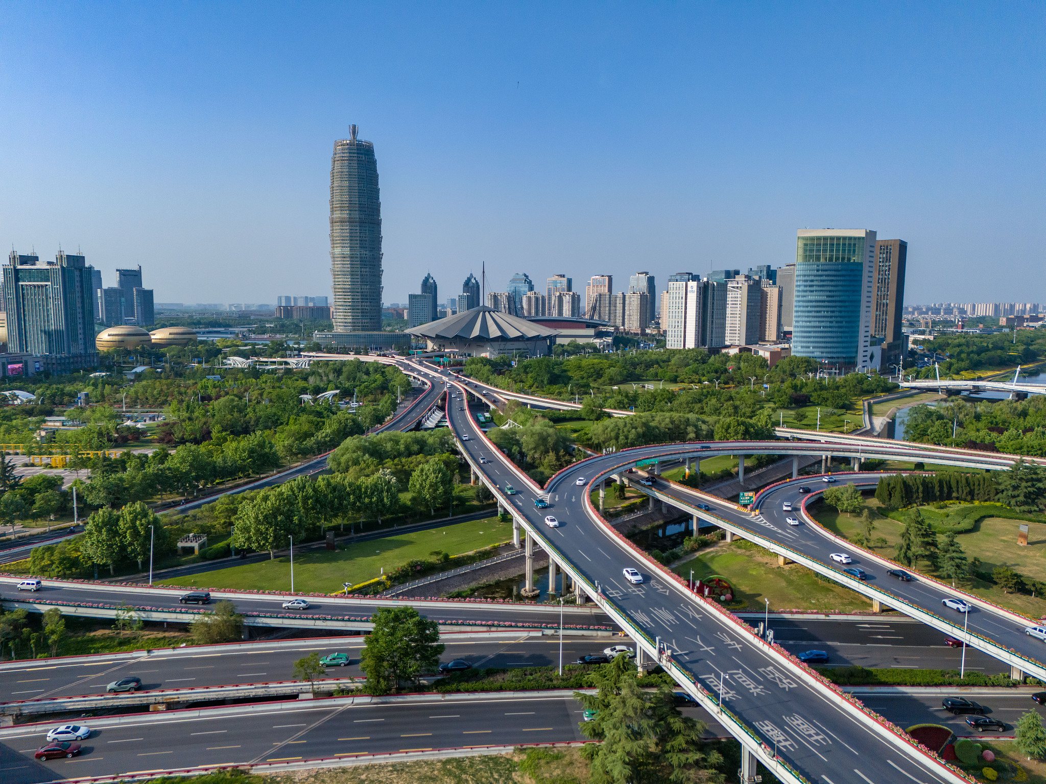 A view of Zhengzhou, capital of central China's Henan Province. /CFP