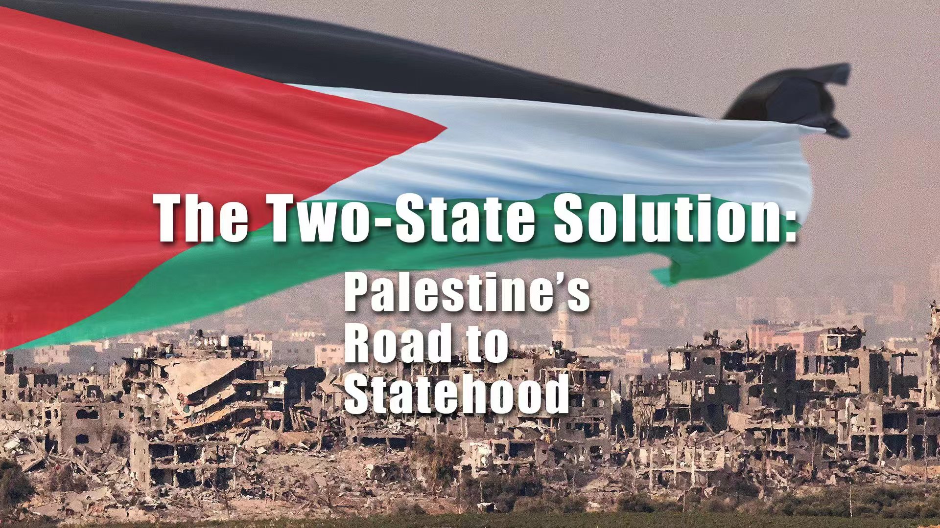 Live: The two-state solution – Palestine's road to statehood