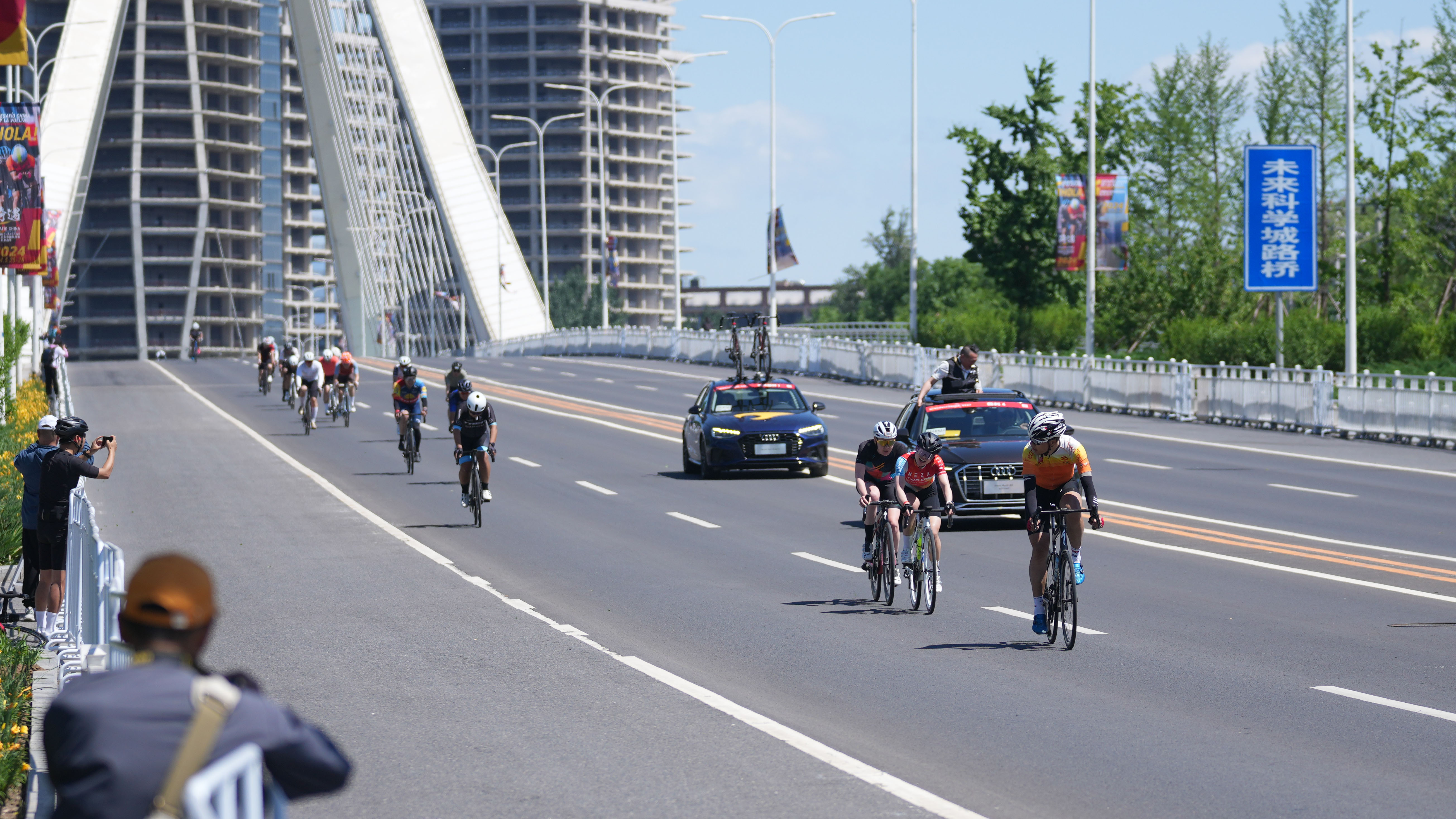 The 2024 Desafío China by La Vuelta - Beijing Changping takes place in Beijing's Changping District, May 26, 2024. Chen Bo/CGTN