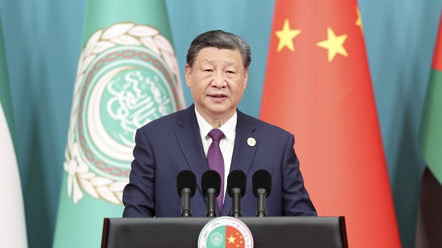 China proposes five frameworks to advance ties with Arab states
