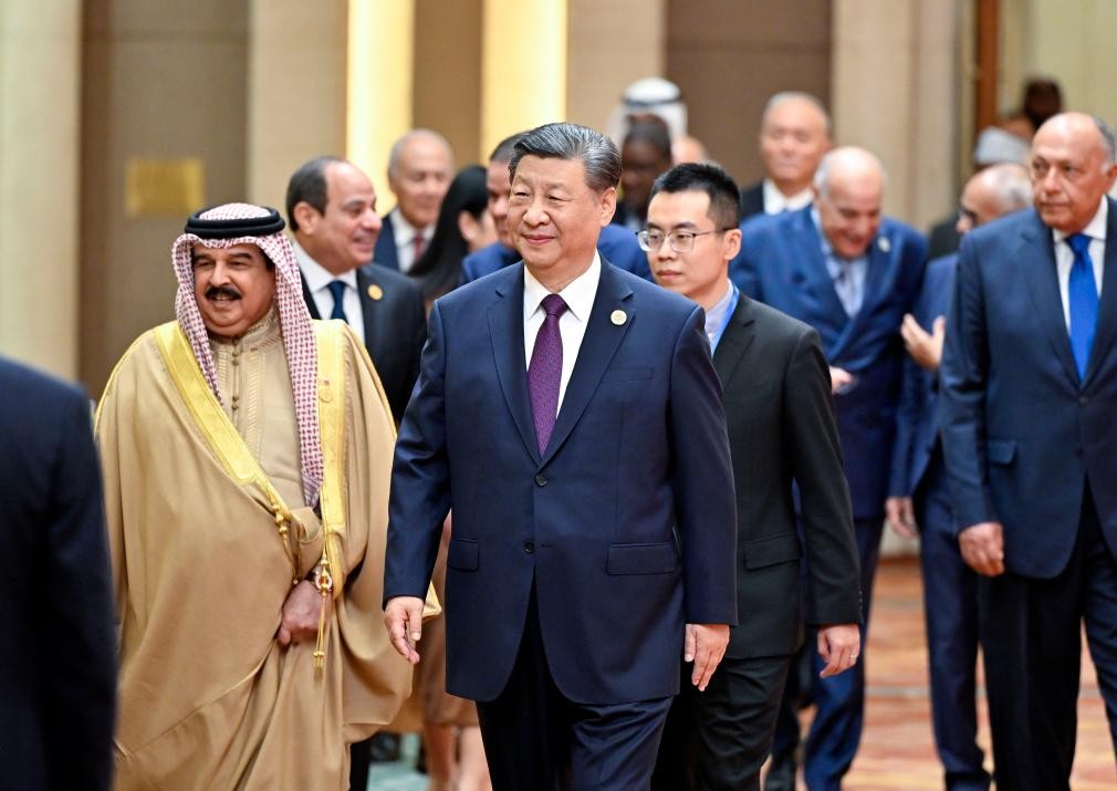 Chinese President Xi Jinping attends the opening ceremony of the 10th ministerial conference of the China-Arab States Cooperation Forum in Beijing, capital of China, May 30, 2024. /Xinhua