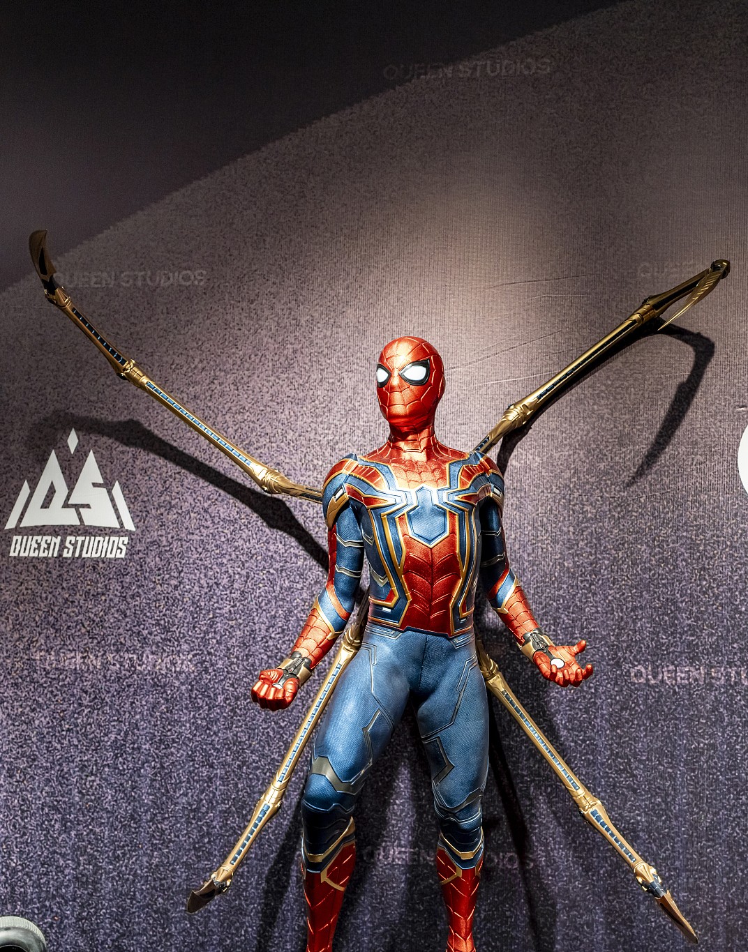 A figurine of the Spider-Man is seen on display at the 20th China International Cartoon and Animation Festival in Hangzhou, Zhejiang Province on June 1, 2024. /CFP
