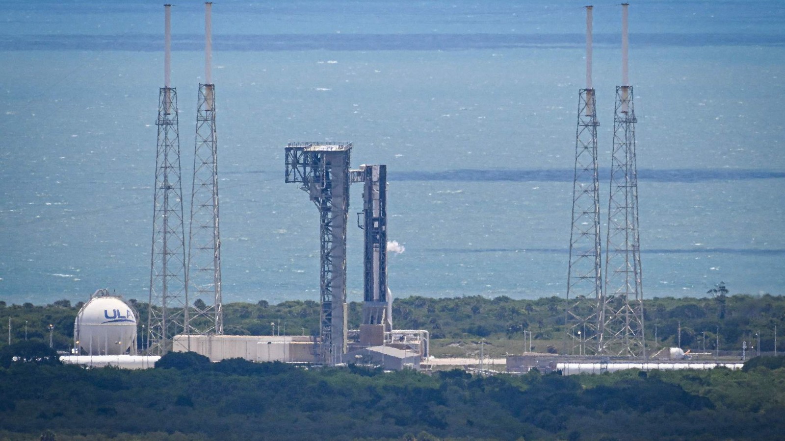 The Space Launch Complex-41 ahead of the Boeing CST-100 Starliner launch at the Kennedy Space Center in Cape Canaveral, Florida, U.S., June 1, 2024. /CFP