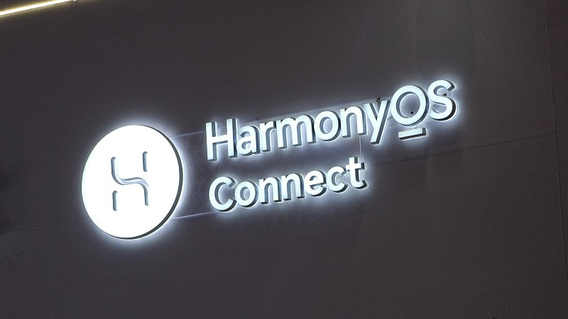 A display of Huawei's Harmony OS Connect is seen during the Beijing International Automotive Exhibition on May 1, 2024 in Beijing, China. /CFP