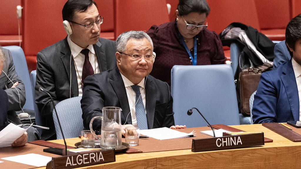 A file photo of Fu Cong, China's permanent representative to the United Nations. /CFP