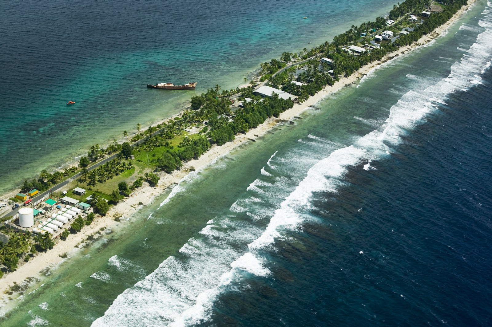 Tuvalu is under the threat of rising sea level. /CFP