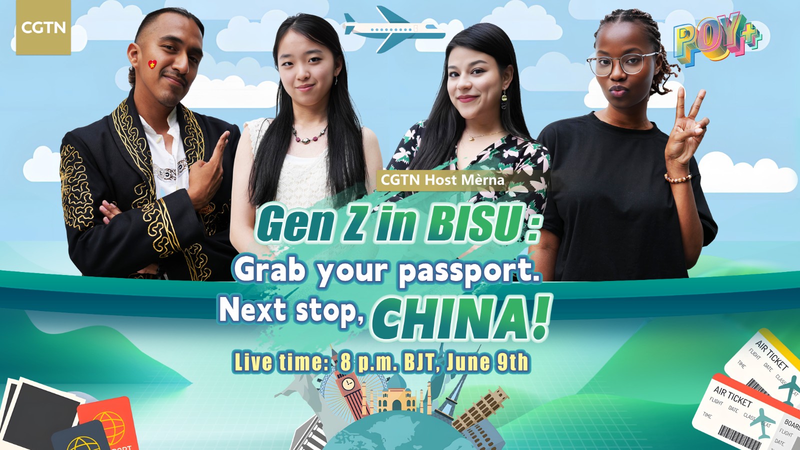 Watch: 'The Power of Youth+' Grab your passport! Next stop, China!