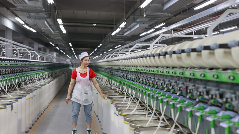 A factory in Ili Kazak Autonomous Prefecture, northwest China's Xinjiang Uygur Autonomous Region, September 19, 2023. /CFP 
