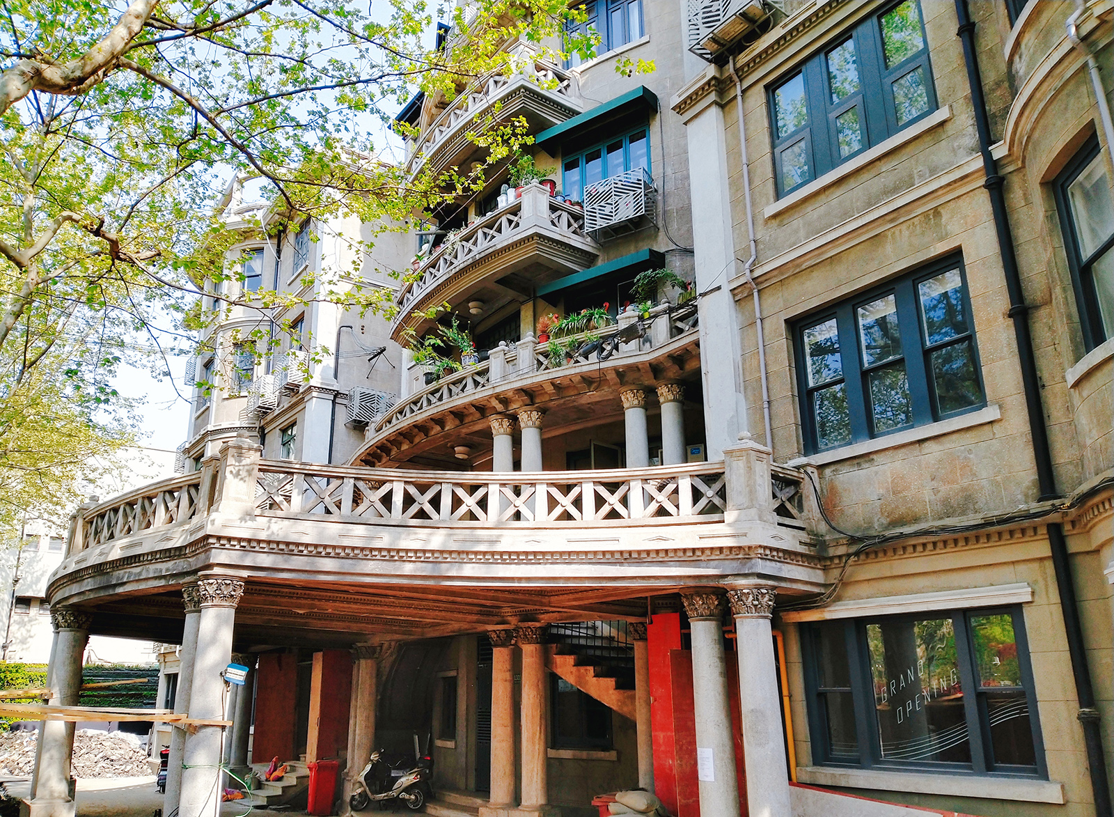 An external view of the Blackstone Apartments in Shanghai /IC