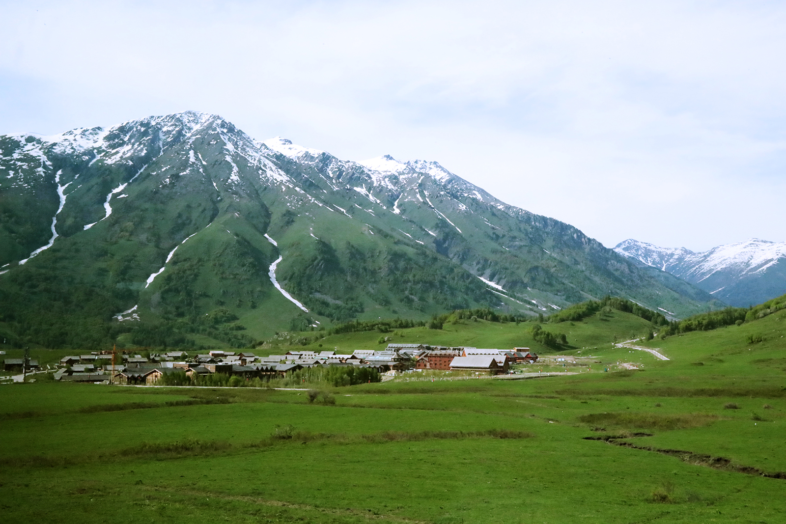 Located deep in the Altai Mountains, Hemu Village in Altay, Xinjiang is one of the northernmost settlements in western China. /CGTN