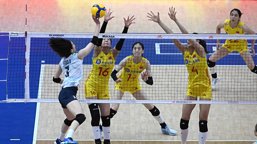 China lose to Japan, exit Women's Volleyball Nations League Finals