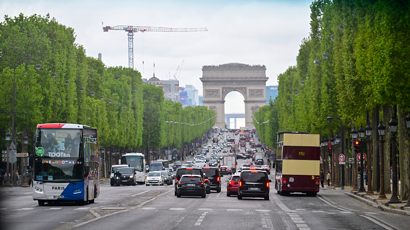 Traffic in Paris, France, May 6, 2024. /CFP