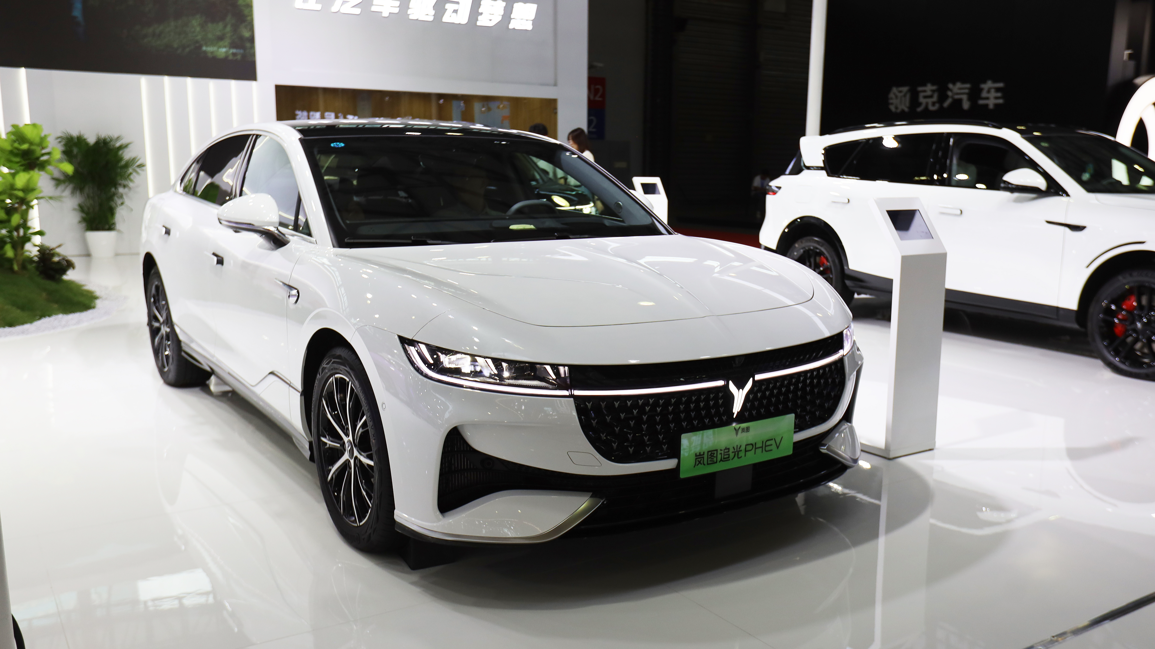 Dongfeng Motor NEV models at the Green and Smart Auto Shanghai, June 7, 2024. /CFP