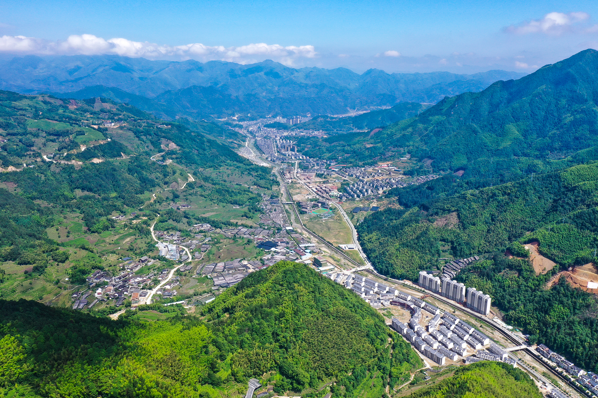A view of Jingning She Autonomous County in east China's Zhejiang Province. /CFP