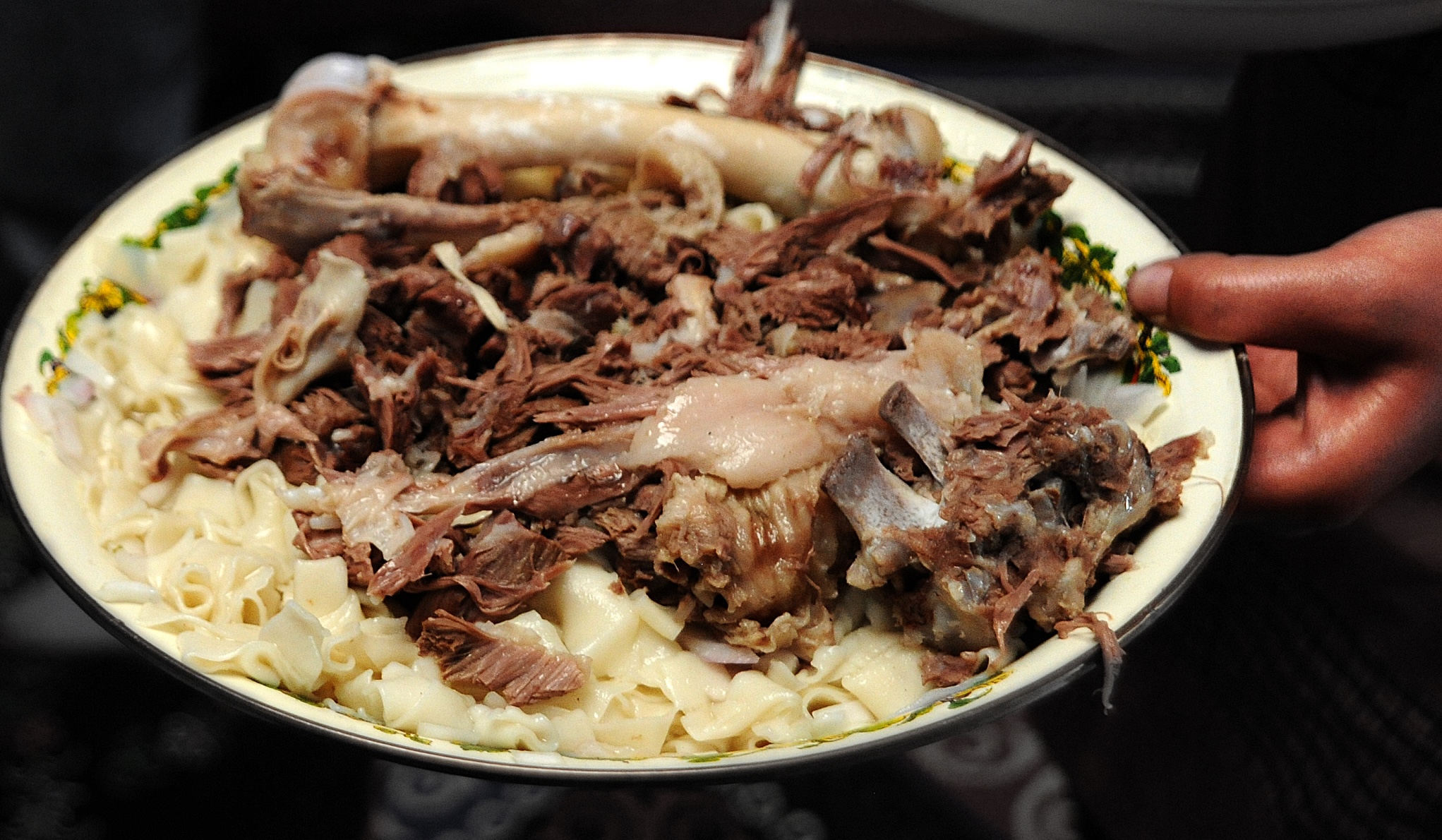 Naryn, a meat and noodle specialty of the Kazakh ethnic group in Xinjiang /CFP