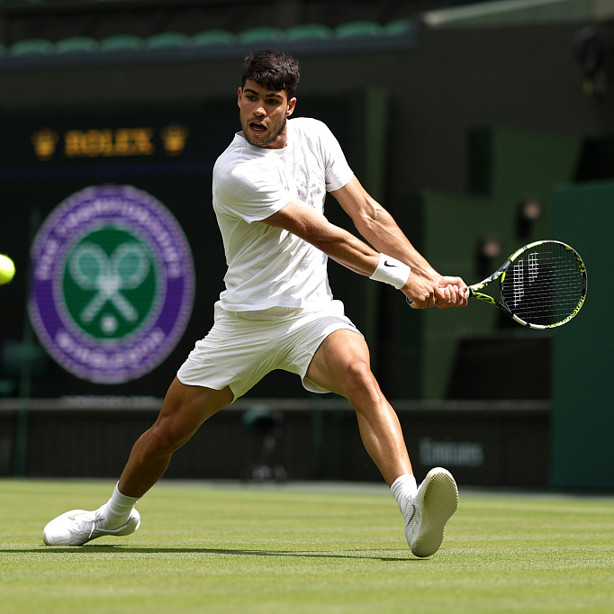 Carlos Alcaraz ready for Grand Slam defense at Wimbledon - CGTN