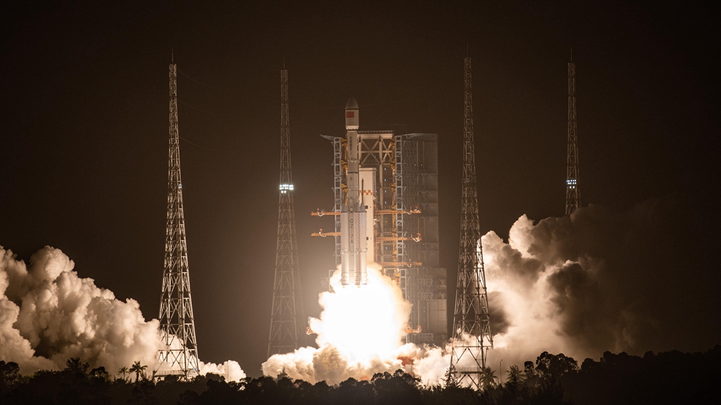 China launches ChinaSat-3A from the Wenchang Spacecraft Launch Site, south China's Hainan Province, June 29, 2024. /CMG