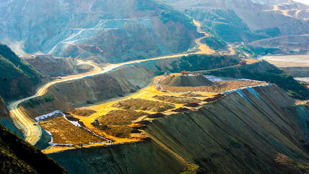 A rare-earth mine in Baoshan City, southwest China's Yunnan Province. /CFP