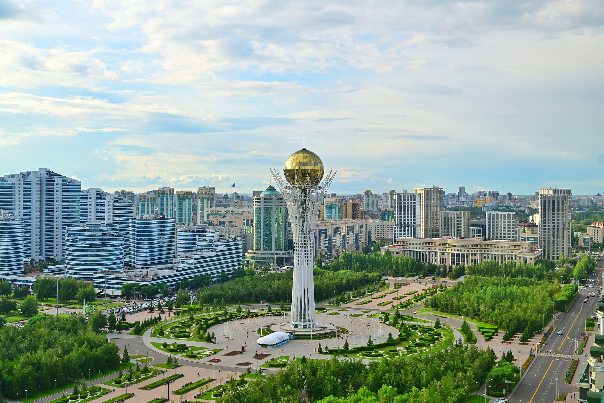 A view of Astana, Kazakhstan. /CFP