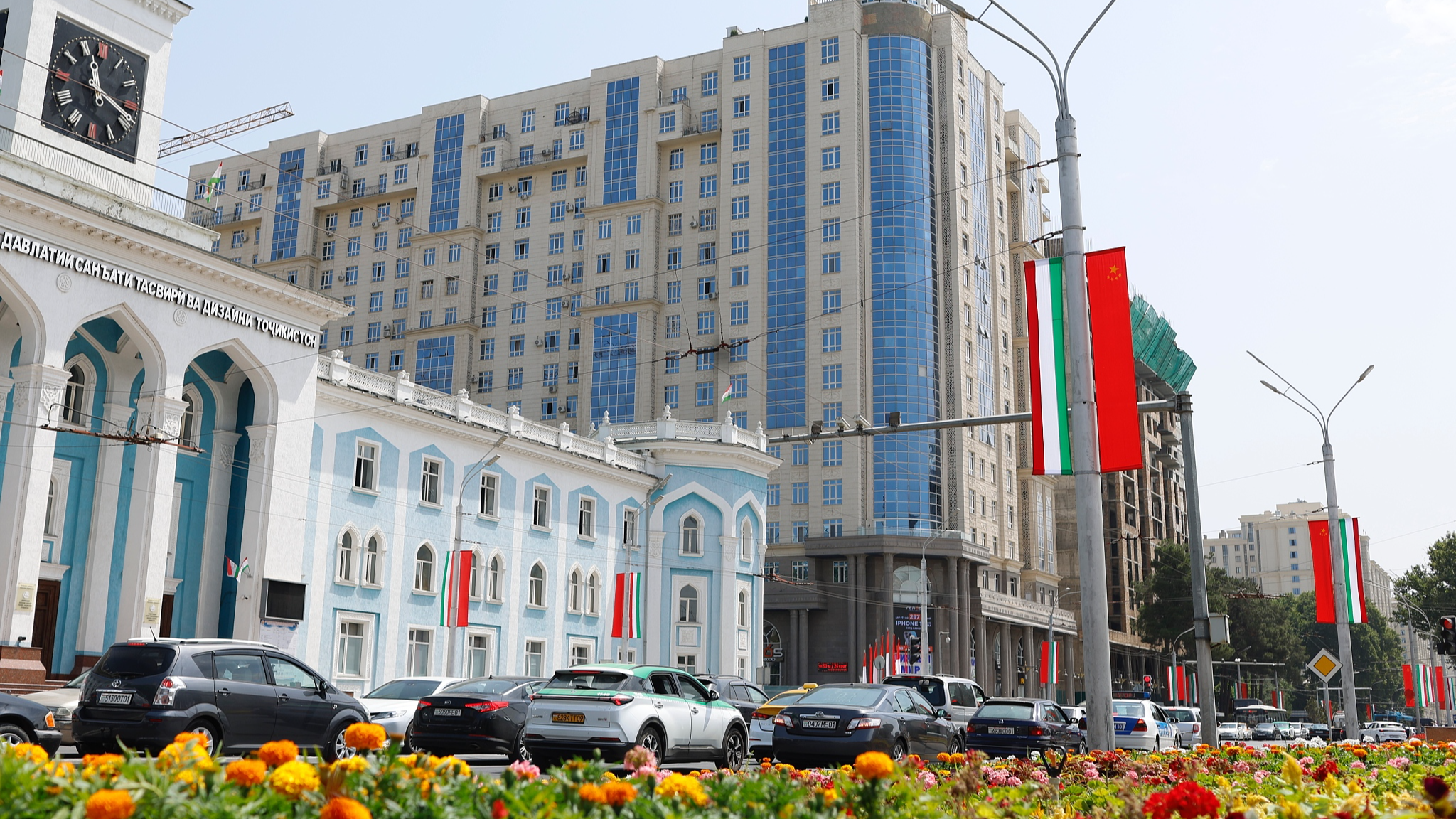 Dushanbe, the capital of Tajikistan, July 4, 2024. /CFP