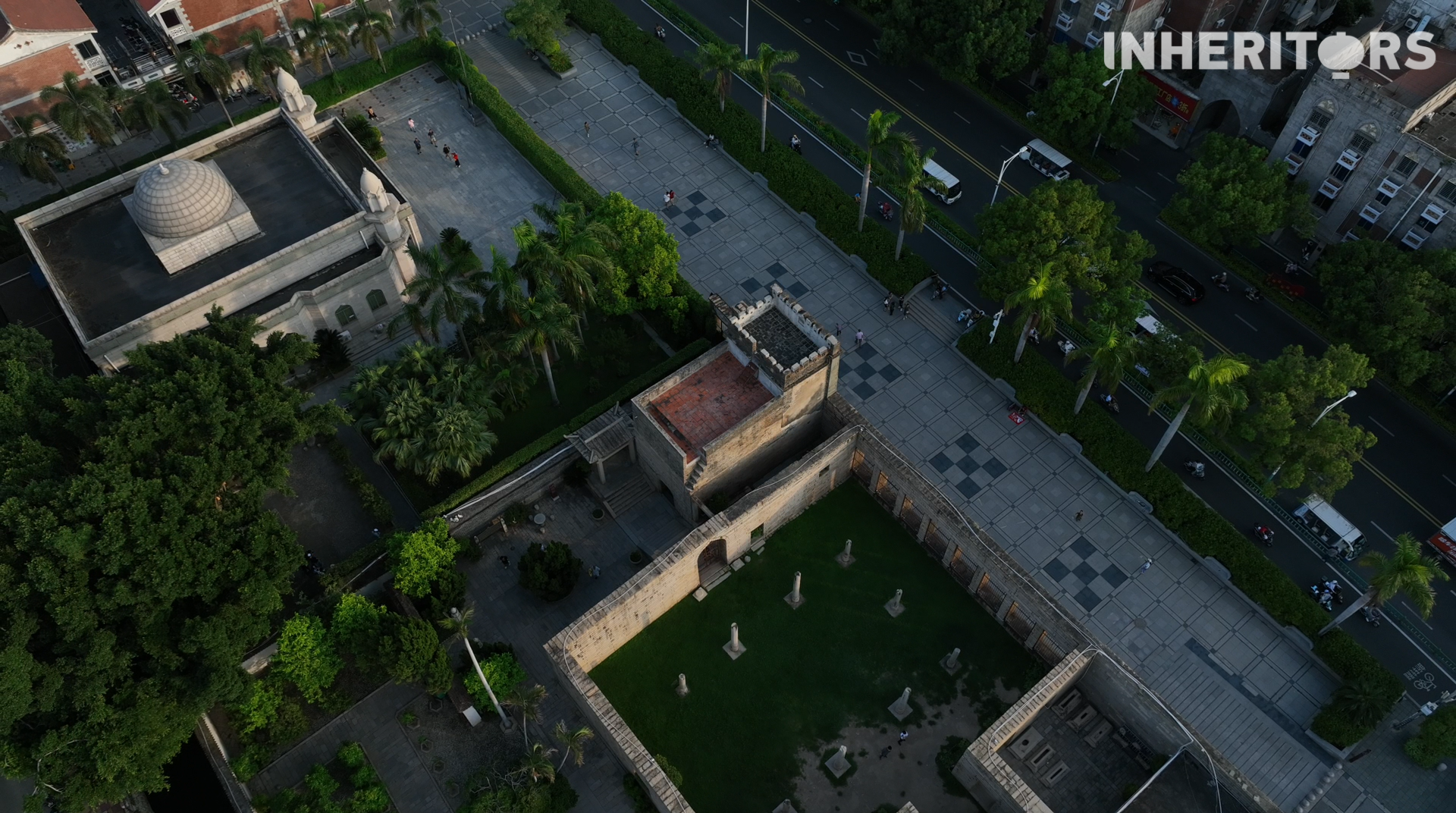 A view of Qingjing Mosque in Quanzhou, Fujian Province /CGTN