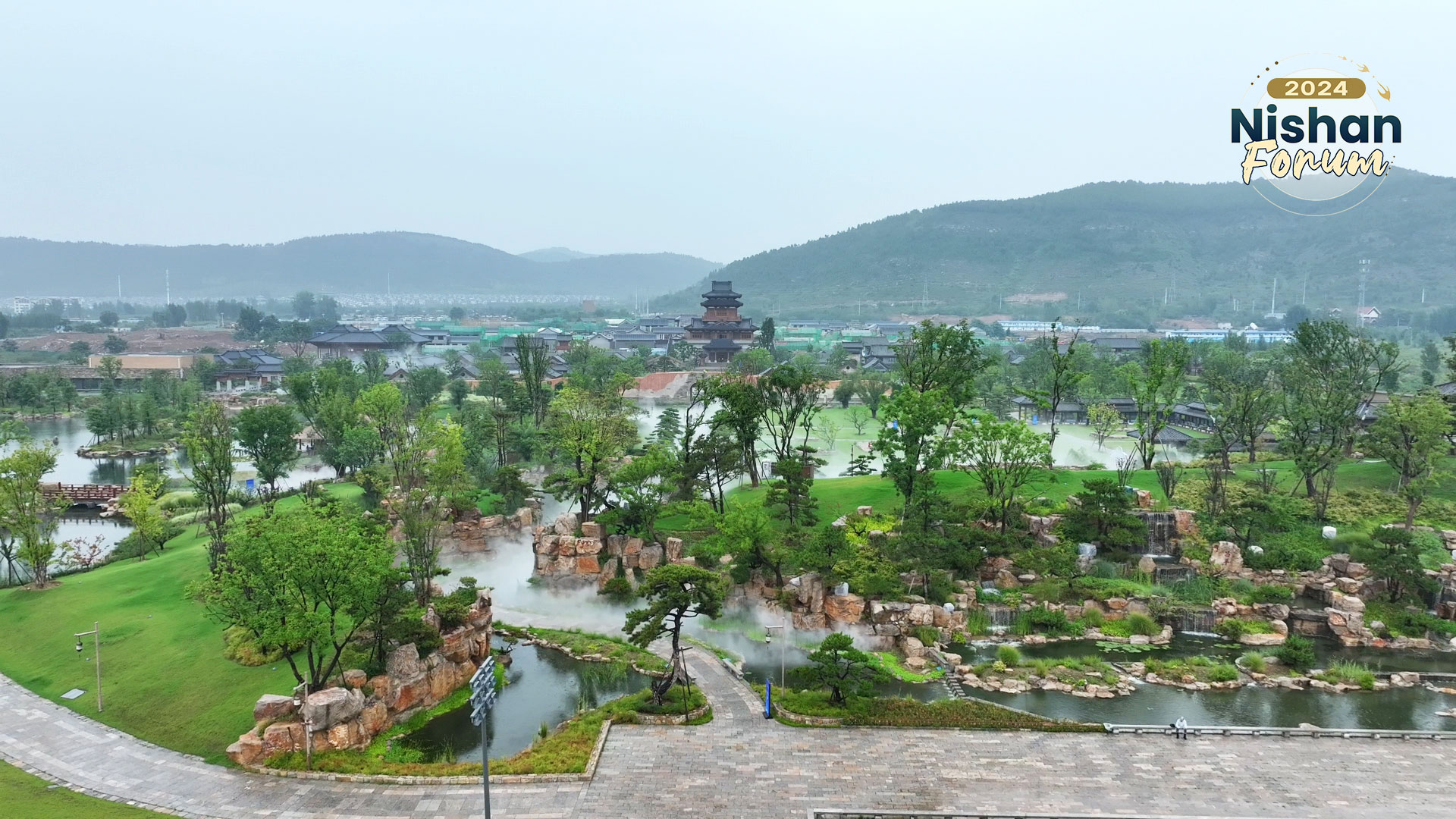 Watch: Drone view reveals the enchanting Luyuan Town in Qufu City, the birthplace of Confucius