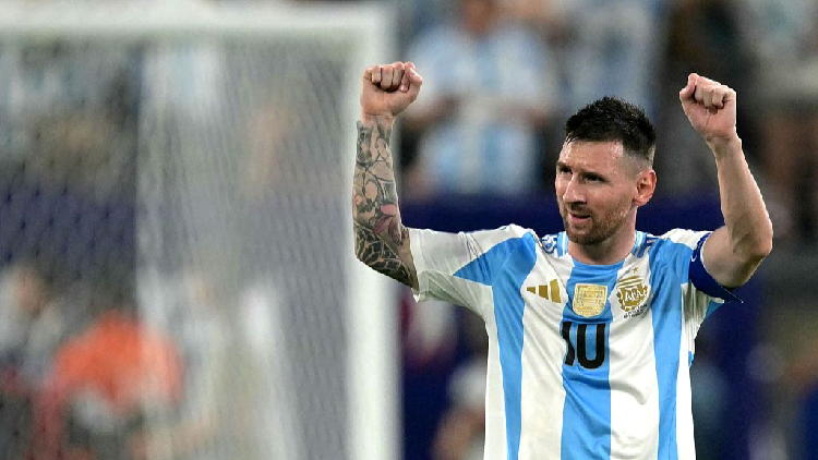 Messi's 109th goal for Argentina leads them into Copa America final - CGTN