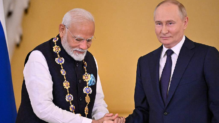 Putin, Modi Stress Peaceful Resolution Of Ukraine Crisis - Cgtn