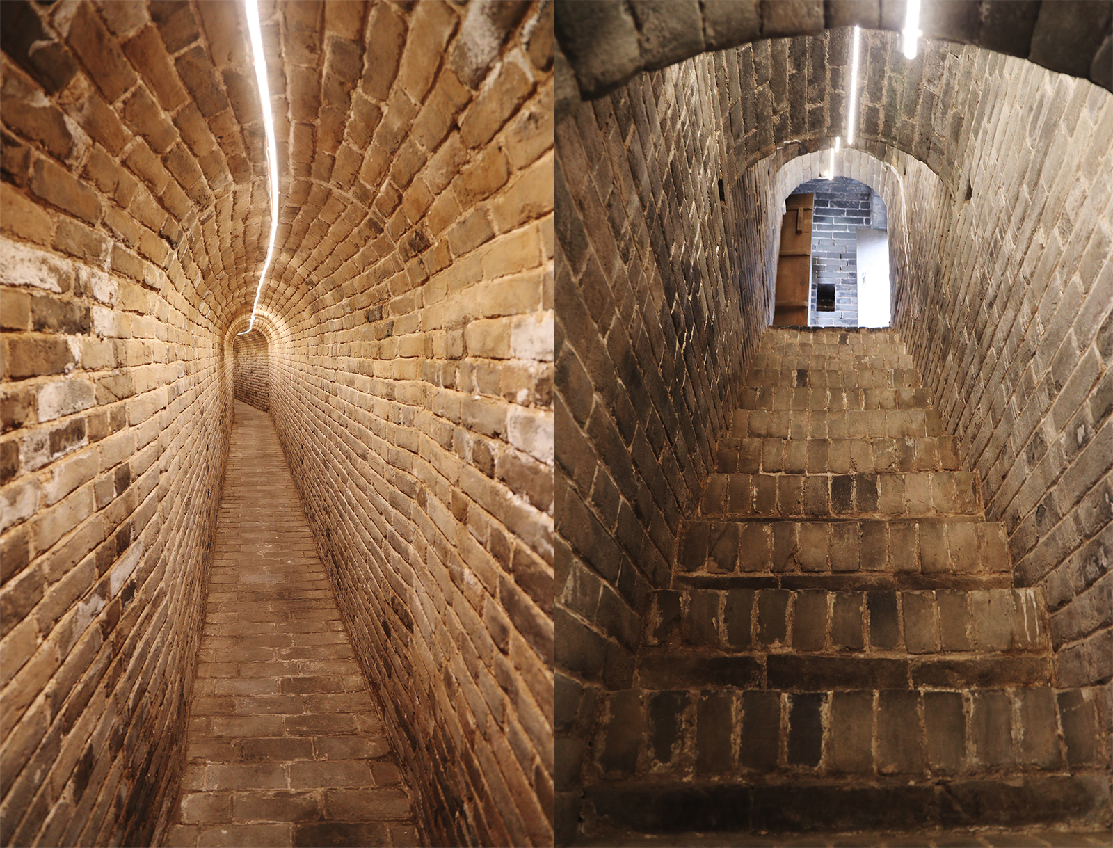The underground corridors of Zhangjiata Village /CGTN
