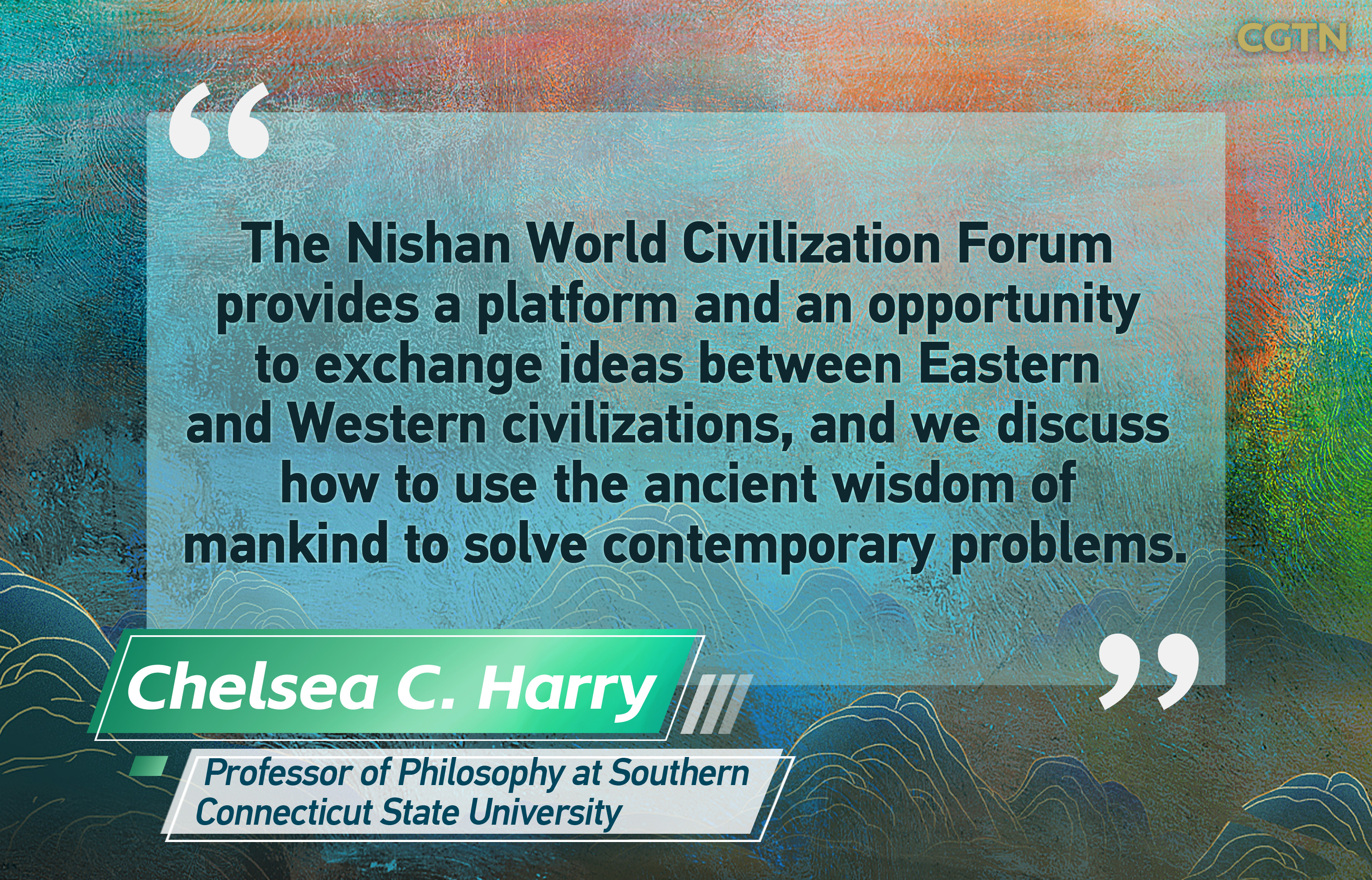 Remarks of distinguished guests at the 10th Nishan Forum on World Civilizations