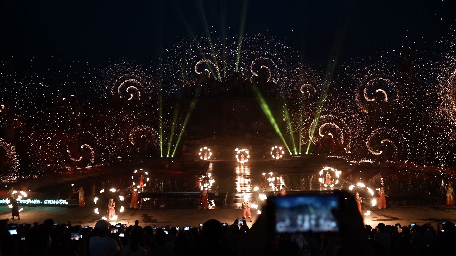 Iron fireworks: A unique Chinese display lights up sky