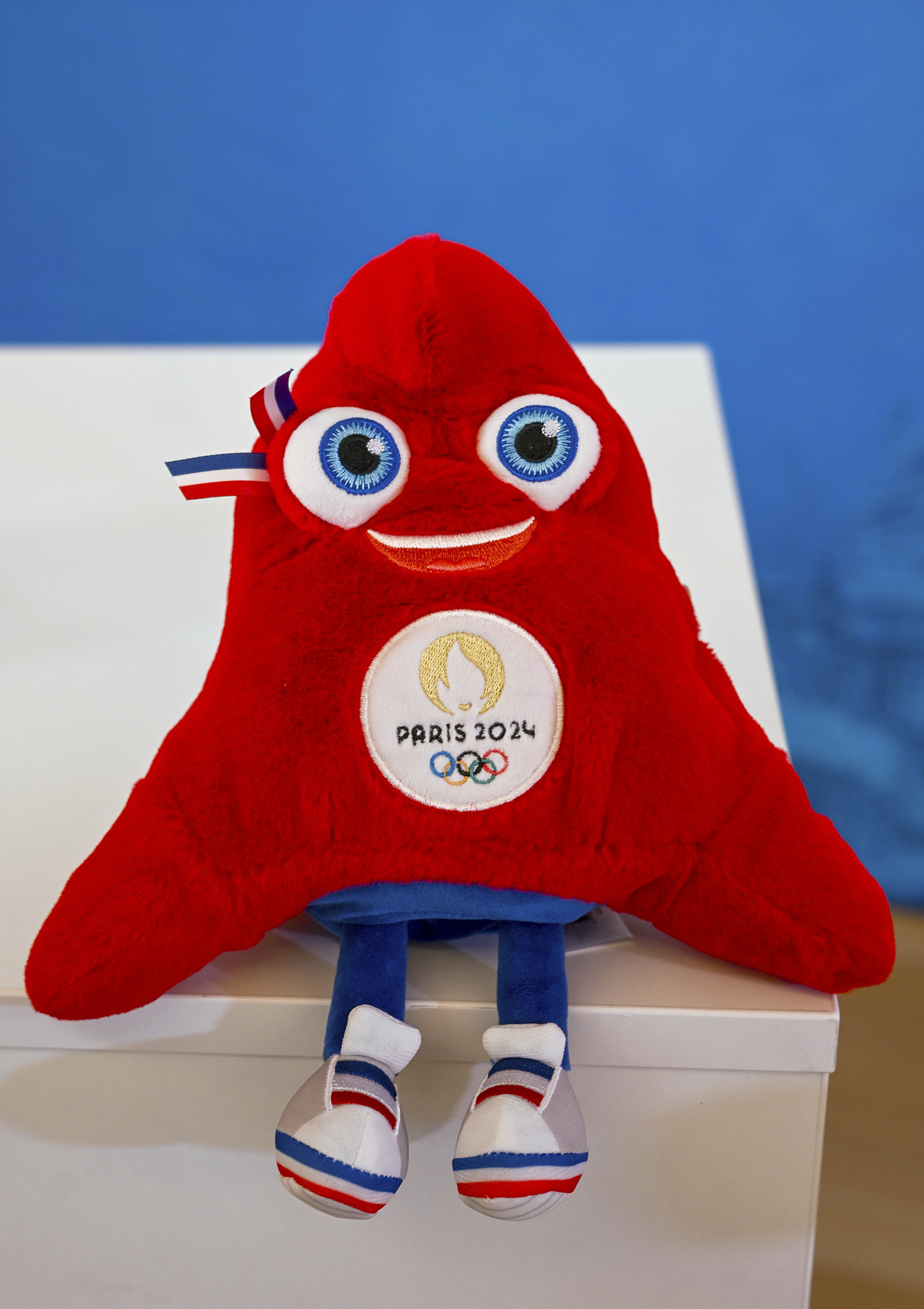 The Phryges mascot for the 2024 Olympic Games in Paris /CFP