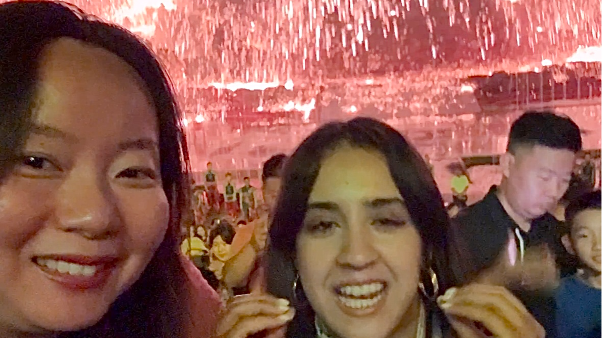 China's iron fireworks go international