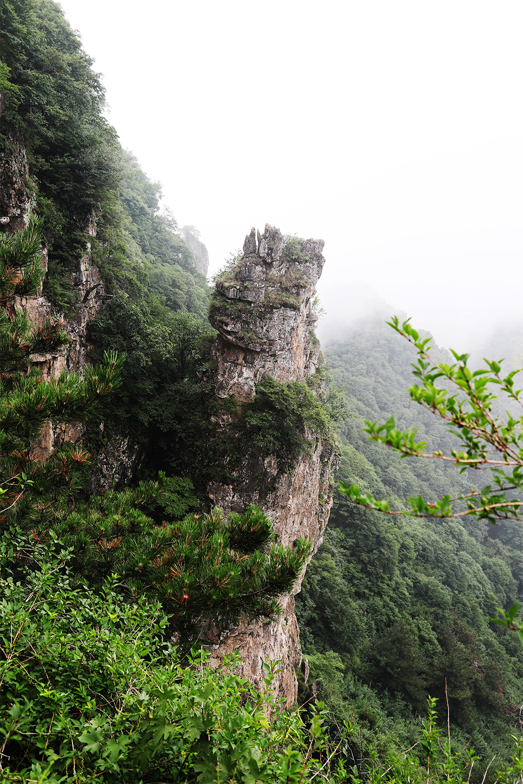 A view of Wang Mang Ridge in the Taihang Mountains /CGTN