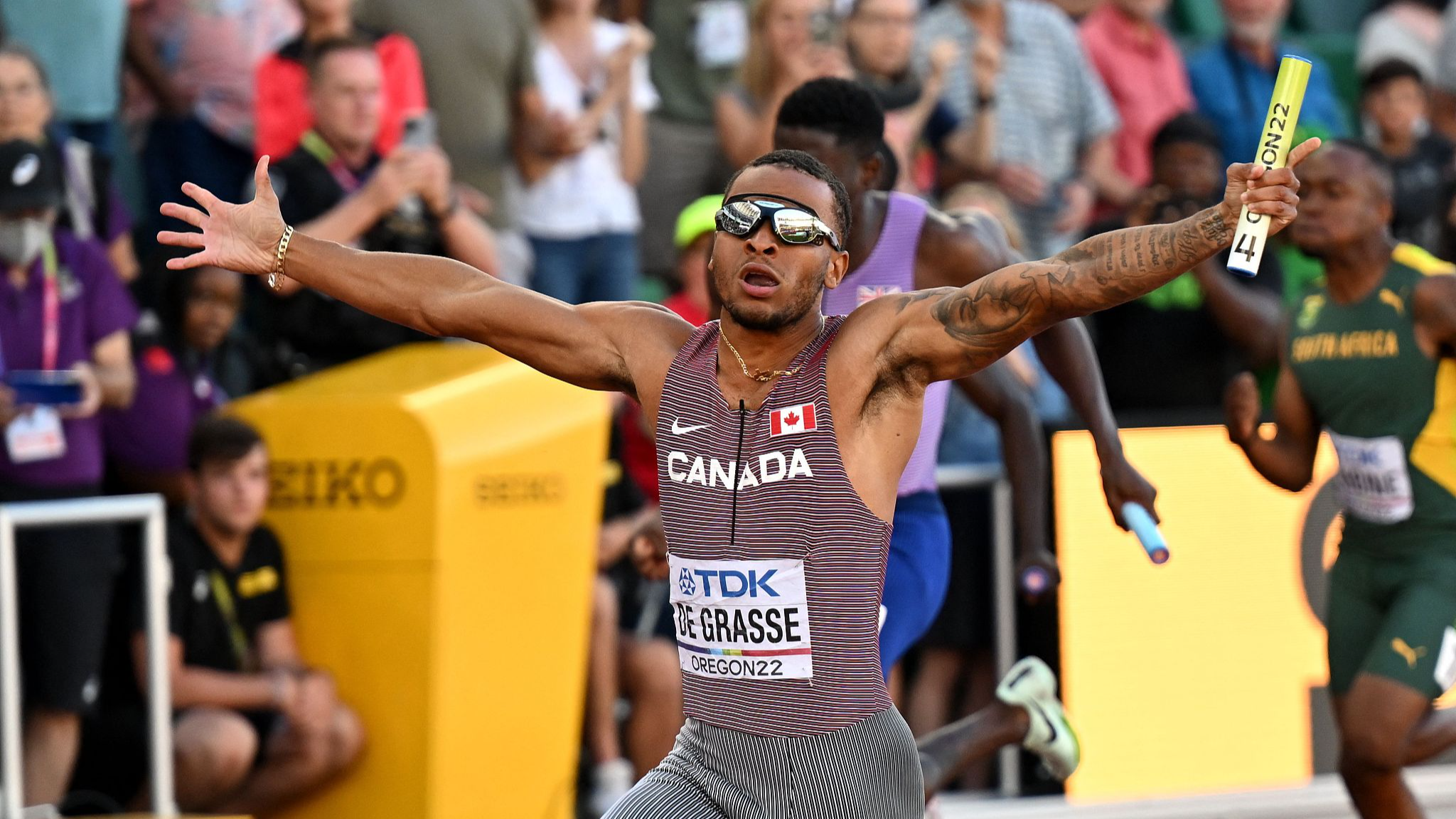 Andre De Grasse wants to defend men's 200m gold in Paris as his legacy