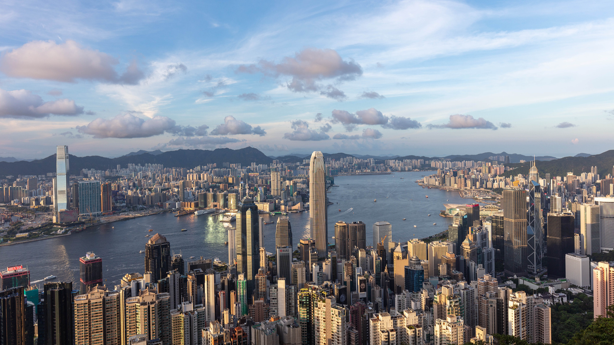 A view of Victoria Harbor in the Hong Kong Special Administrative Region, south China, July 13, 2024. /CFP