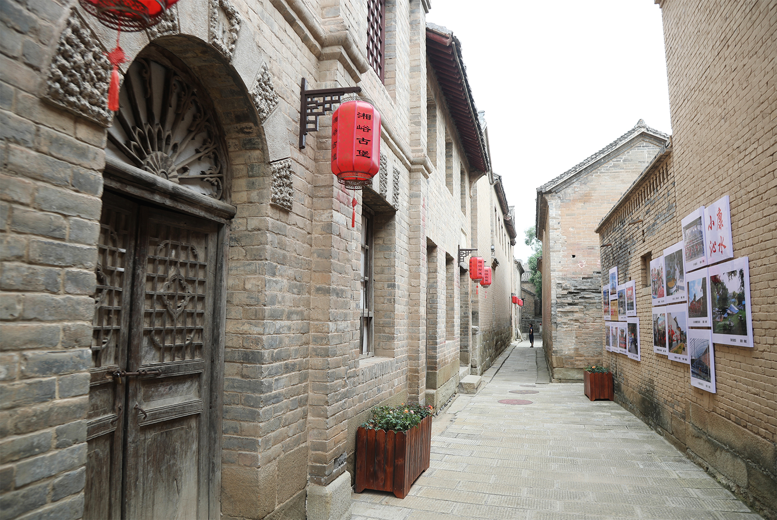An alleyway in the Xiangyu Ancient Castle complex /CGTN