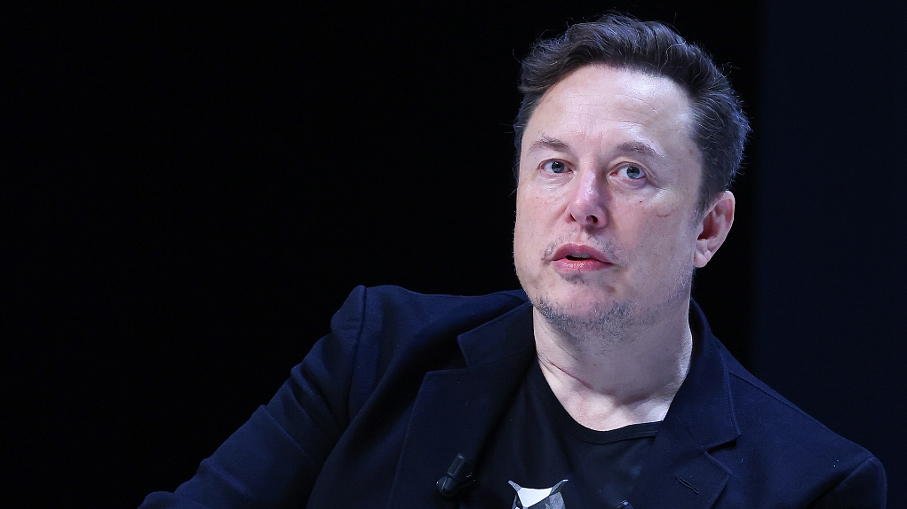 Elon Musk at the Cannes Lions International Festival Of Creativity, June 19, 2024, Cannes, France. /CFP